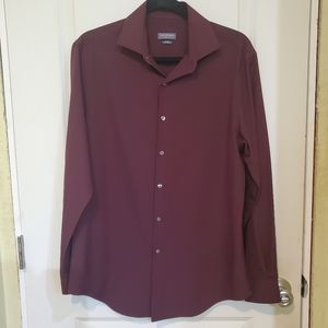 Maroon Dress Shirt